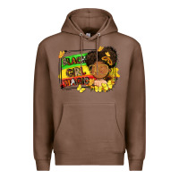 Chestnut black girl magic Premium Hoodie - FaDigitalArtStudio