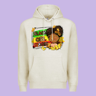 Black Girl Magic Premium Hoodie Designed By Fadigitalartstudio