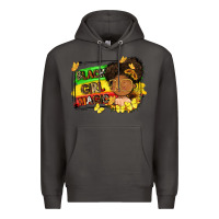 Smoke black girl magic Premium Hoodie - FaDigitalArtStudio