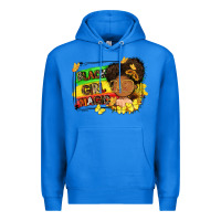 True Royal black girl magic Premium Hoodie - FaDigitalArtStudio