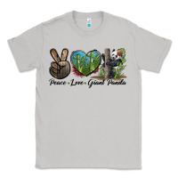 Moon Dust Peace Love Giant Panda Classic Tee - LillyAllenDesigns