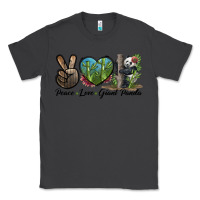 Smoke Peace Love Giant Panda Classic Tee - LillyAllenDesigns