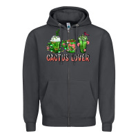 Smoke Cactus Lover Cactus Coffee Cups Zipper Hoodie - FaDigitalArtStudio