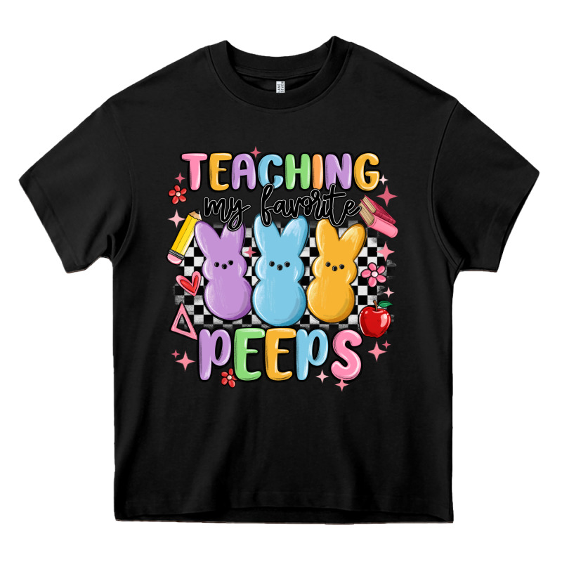 Teaching My Favorite Peeps Heavy Core Tee by MaliasSmallBusiness | Teevron