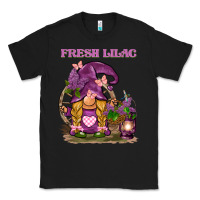 Black fresh lilac gnome Classic Tee - BarkalooDesign