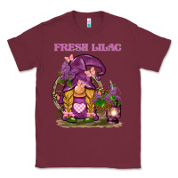 Burgundy fresh lilac gnome Classic Tee - BarkalooDesign