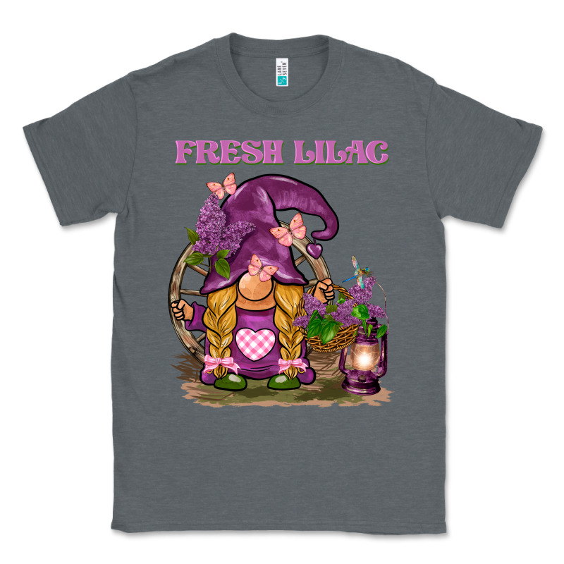 Fresh Lilac Gnome Classic Tee by BarkalooDesign | Teevron