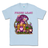 Dusty Blue fresh lilac gnome Classic Tee - BarkalooDesign