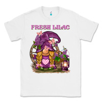 White fresh lilac gnome Classic Tee - BarkalooDesign