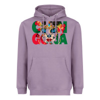 Lavender chingona sugar skull Heavyweight Hoodie - BundleAndBundleShop