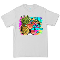 Dove Grey hello summer Premium Tee - JahusDesignShop