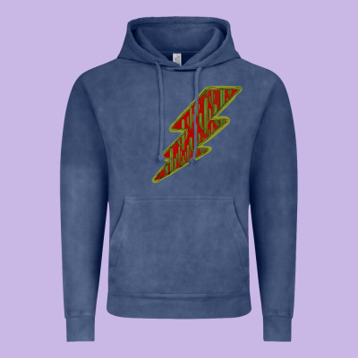 Cactus Pattern Lightning Vintage Hoodie Designed By Bettercallsaul
