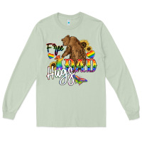 Matcha Free Dad hugs Long Sleeve Tee - NancyCooperArtShop