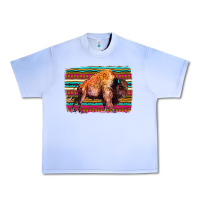 Grape Ice Aztec Buffalo Urban Heavy Tee - Bettercallsaul