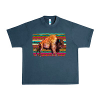 Midnight Navy Aztec Buffalo Urban Heavy Tee - Bettercallsaul
