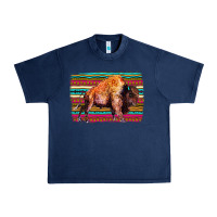 Navy Aztec Buffalo Urban Heavy Tee - Bettercallsaul