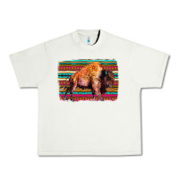 Pistachio Aztec Buffalo Urban Heavy Tee - Bettercallsaul