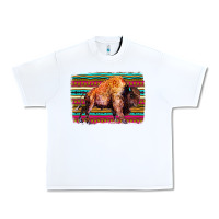White Aztec Buffalo Urban Heavy Tee - Bettercallsaul