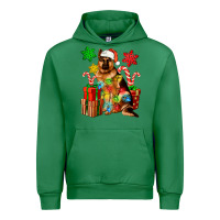 Emerald christmas german shepherd Urban Hoodie - Artiststas