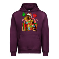 Mauve Wine christmas german shepherd Urban Hoodie - Artiststas