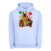 Pigment Grape Ice christmas german shepherd Urban Hoodie - Artiststas