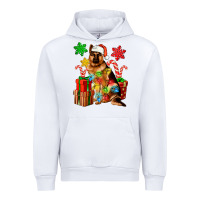 White christmas german shepherd Urban Hoodie - Artiststas