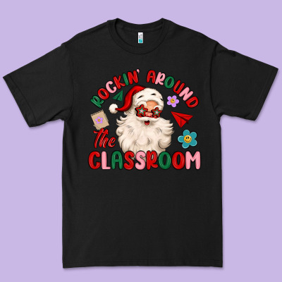 Rockin Around The Classroom Premium Tee Designed By Maliassmallbusiness