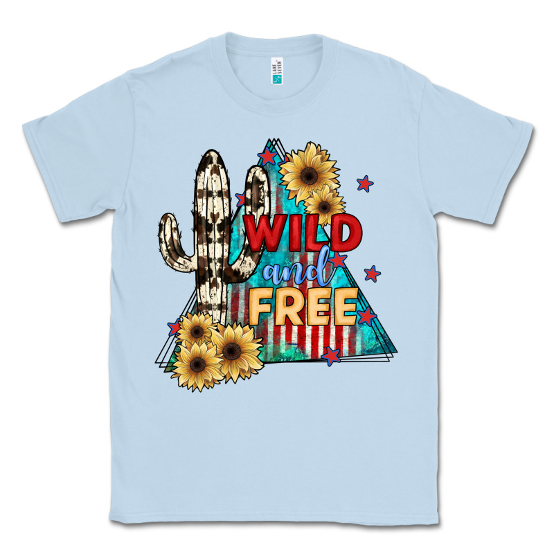 Wıld And Free Classic Tee by JahusDesignShop | Teevron