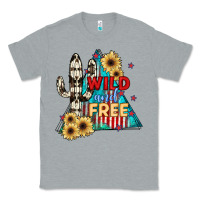 Heather Grey Wıld and Free Classic Tee - JahusDesignShop
