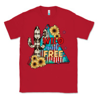 Red Wıld and Free Classic Tee - JahusDesignShop