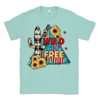 Seafoam Wıld and Free Classic Tee - JahusDesignShop