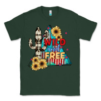 Sports Green Wıld and Free Classic Tee - JahusDesignShop