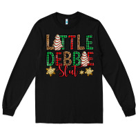 Black little debbie slut christmas tree cake Long Sleeve Tee - Jasminsmagicworld