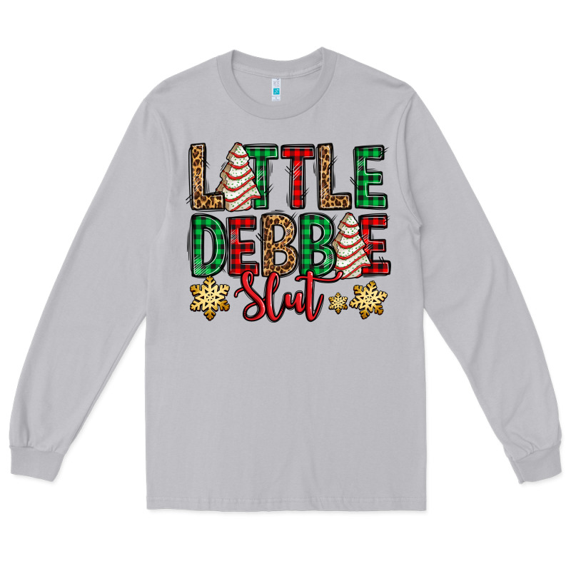 Little Debbie Slut Christmas Tree Cake Long Sleeve Tee by Jasminsmagicworld | Teevron