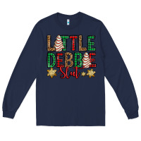 Navy little debbie slut christmas tree cake Long Sleeve Tee - Jasminsmagicworld