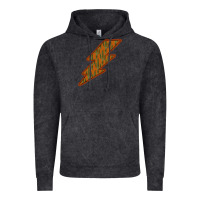 Vintage Arctic Western Cactus Lightning Orange Background Vintage Hoodie - Bettercallsaul