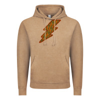 Vintage Coffee Western Cactus Lightning Orange Background Vintage Hoodie - Bettercallsaul
