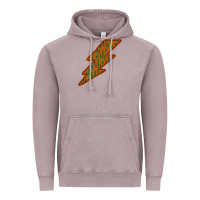 Vintage Zinc Western Cactus Lightning Orange Background Vintage Hoodie - Bettercallsaul