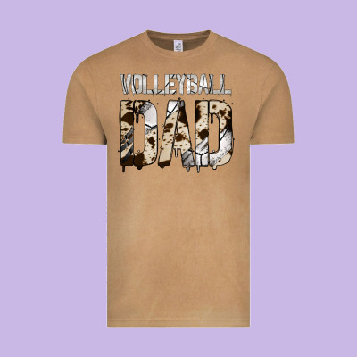 Volleyball Dad Vintage Tee Designed By Bettercallsaul