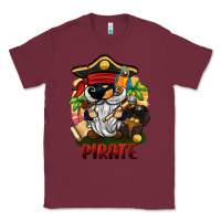 Burgundy pirate gnome Classic Tee - BarkalooDesign
