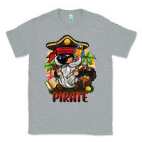 Heather Grey pirate gnome Classic Tee - BarkalooDesign