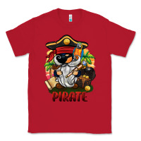 Red pirate gnome Classic Tee - BarkalooDesign