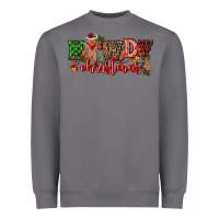 Storm howdy christmas gingerman bread with cowboy Heavyweight Sweatshirt - CowGirlArtShop