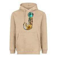 Mushroom farm life alphabet lowercase letters j Heavyweight Hoodie - BundleAndBundleShop