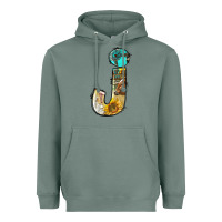 Sage farm life alphabet lowercase letters j Heavyweight Hoodie - BundleAndBundleShop