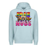 Blue Mist Free Mom hugs Premium Hoodie - FaDigitalArtStudio