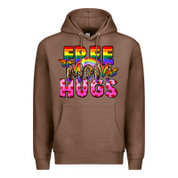Chestnut Free Mom hugs Premium Hoodie - FaDigitalArtStudio