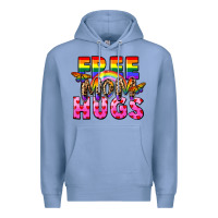 Colony Blue Free Mom hugs Premium Hoodie - FaDigitalArtStudio