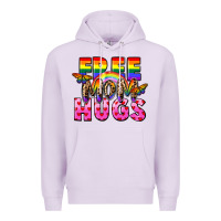 Lilac Free Mom hugs Premium Hoodie - FaDigitalArtStudio