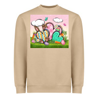 Mushroom easter Heavyweight Sweatshirt - CowGirlArtShop